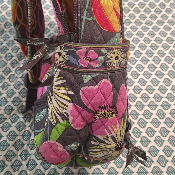 Vera Bradley Jazzy Blooms Large Backpack Retired Vintage  display picture 3